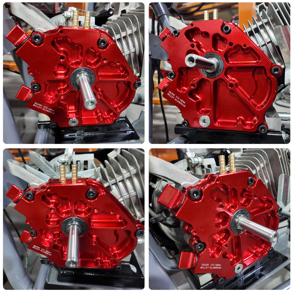 Dual Bearing Billet Crankcase Side cover Hemi