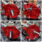 Dual Bearing Billet Crankcase Side cover Hemi
