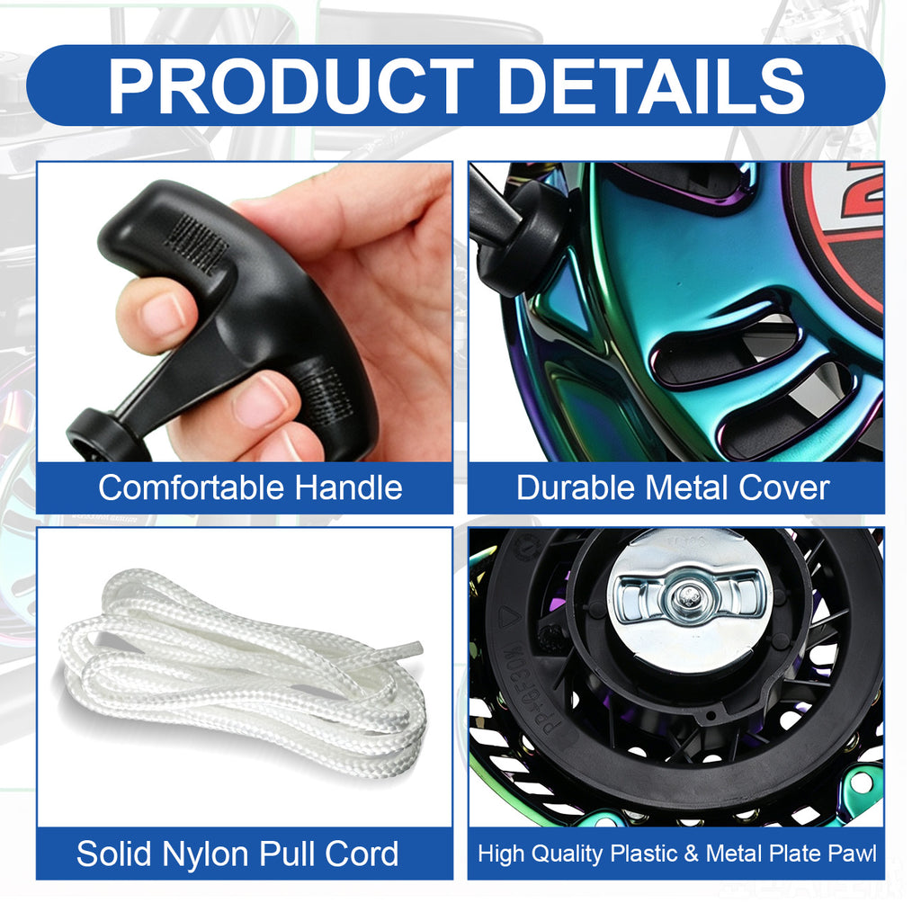 Upgrade Pull Start Recoil Starter for Predator 212cc