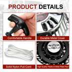 Upgrade Pull Start Recoil Starter for Predator 212cc Silver