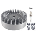 Aluminum Flywheel 10krpm With Spark Plug 22lb Springs For Honda gx200 For Clone 196cc BSP Tilly For Predator 160cc 196cc 212cc 224cc 69730 69736 Non Hemi Mini Bike Performance Parts