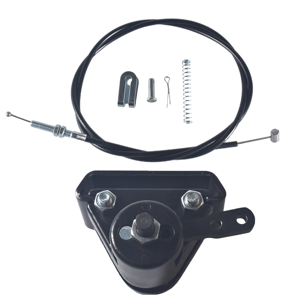 56" Brake Cable Mechanical Brake Caliper and Bracket with Pads for Predator 212cc 196cc 6.5Hp Manco 9598 9597 Yerf-Dog ASW Bristers Airheart MB-1 Go Kart Carter Drift Trike Rotor