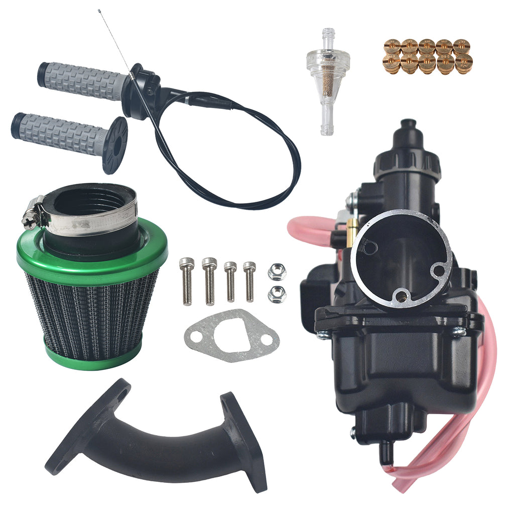 VM22 Green Carburetor Intake Air Filter For Honda GX200 GX160 CT200U Go Kart