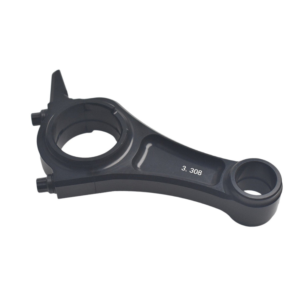 3.308" Billet Aluminum Connecting Rod With 70mm Ceramic Coated Flat Top Piston .550 Gaskets For Predator 212cc Hemi/Non-Hemi Engines Go Kart Parts