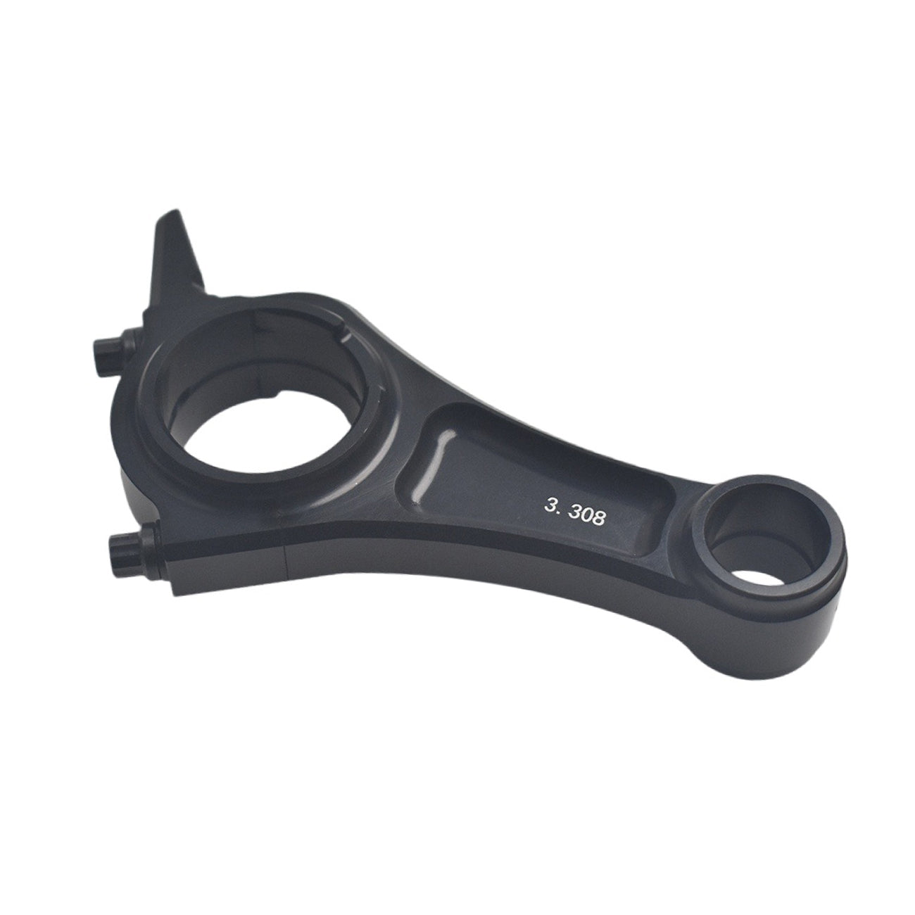 3.308" Billet Aluminum Connecting Rod With 70mm Ceramic Coated Flat Top Piston .550 Gaskets For Predator 212cc Hemi/Non-Hemi Engines Go Kart Parts