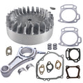 3.323" +020 Billet Aluminum Connecting Rod And 10krpm Flywheel With 26lb Valve Spring Kit For Tillotson For Chinese Clones 160/200 cc Non-Hemi