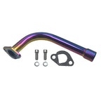 Upgrade Exhaust with Muffler Colorful For Predator 212 196cc Non Hemi Engine,For Coleman CT200U BT200X CT200U-EX,Go Kart and Gas Mini Bike Parts
