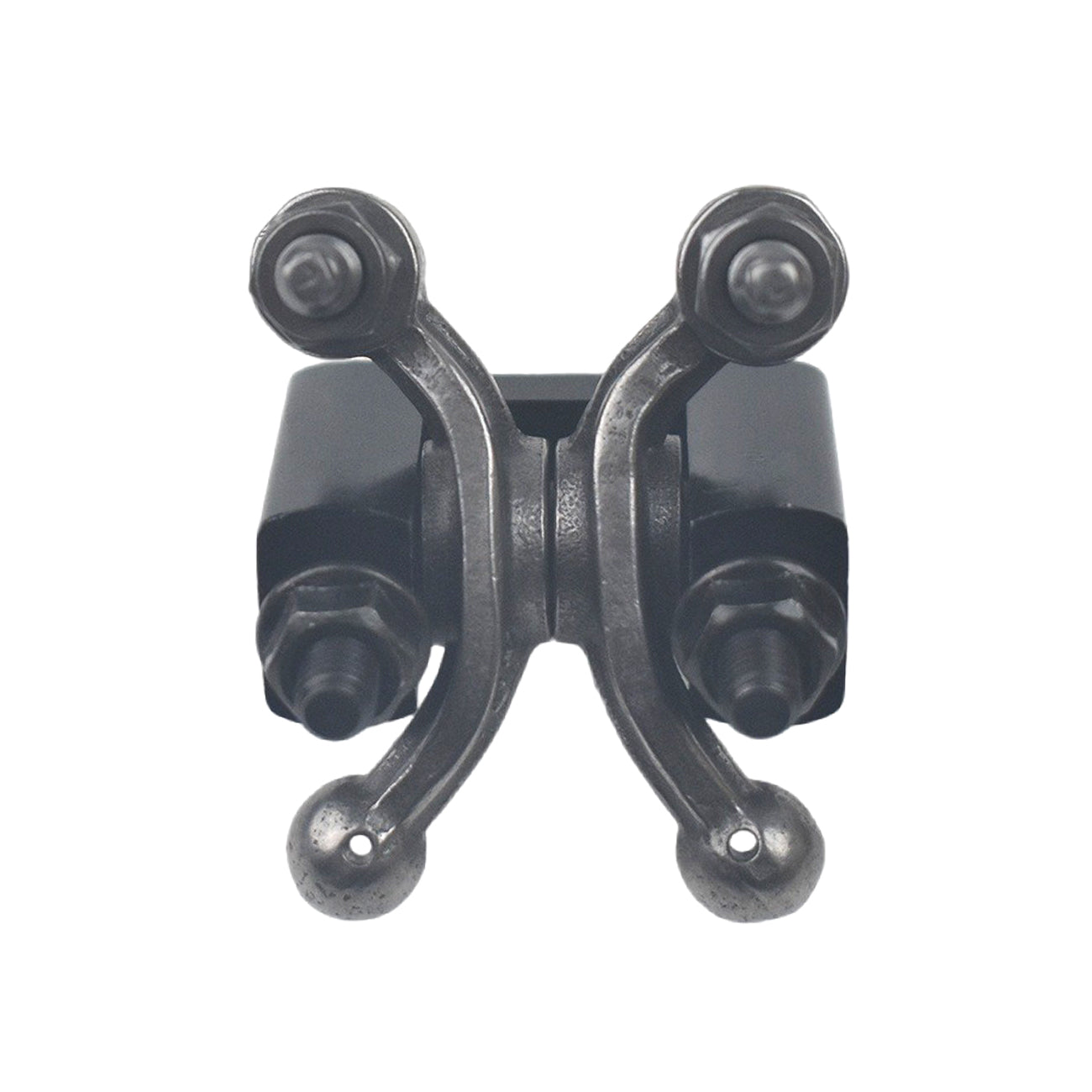 Racing Shaft Rocker Arm Set w Black For Predator 212cc Non Hemiengine Honda GX160 GX200 Engine Mini Bike Stage 2 Performance Parts,Race retainers & 18lb Race Springs