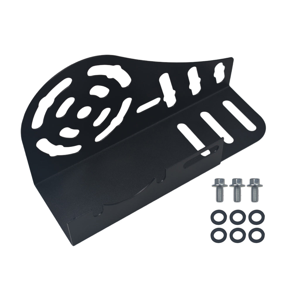 Mini Bike Clutch Cover Chain Guard&35 Chain & Tensioner Kit fit for Coleman CT100U CC100X for Baja DB30 for Predator 79cc 97cc 100cc Mini Bike Go Kart(Silver)