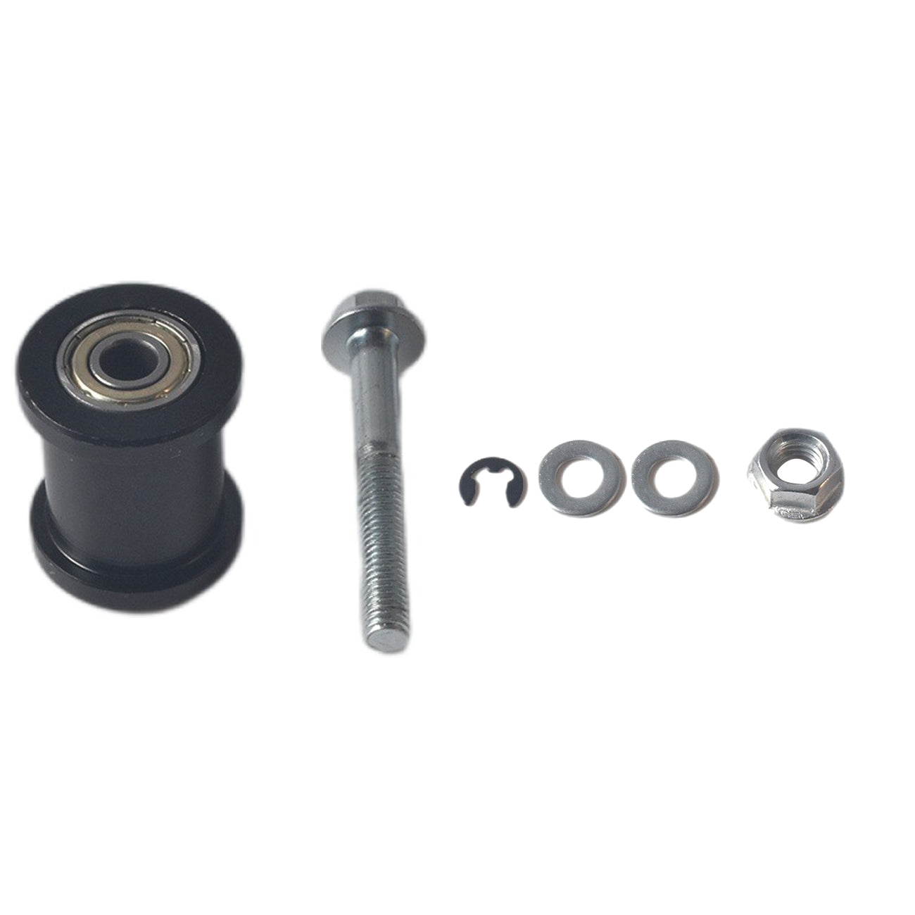 Mini Bike Clutch Cover Chain Guard&35 Chain & Tensioner Kit fit for Coleman CT100U/CT200U for Baja DB30 for Predator 212/196/224cc Motovox MBX10/11 Mini Bike Go Kart(Black)
