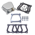 Billet Aluminum Valve Cover Spacer for Predator 212cc 196cc Non-Hemi for Coleman CT200U BT200X Mini Bike KT196 Go Kart Baja Hisun Tillotson Clone 196cc Engine fits Honda GX160 GX200