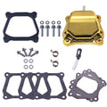 Valve Cover Gold With Billet Valve Cover Spacer Black For Predator Non-Hemi 212cc Engine For Coleman BT200X CT200U Go Kart For Honda GX160 GX200 Engine Go Kart Parts