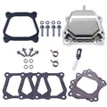 Valve Cover Silver With Billet Valve Cover Spacer Black For Predator Non-Hemi 212cc Engine For Coleman BT200X CT200U Go Kart For Honda GX160 GX200 Engine Go Kart Parts