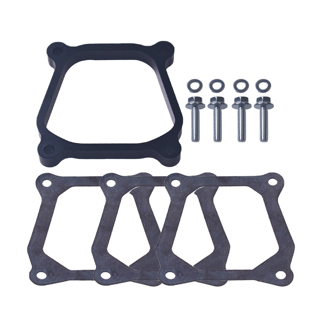 Valve Cover Silver With Billet Valve Cover Spacer Black For Predator Non-Hemi 212cc Engine For Coleman BT200X CT200U Go Kart For Honda GX160 GX200 Engine Go Kart Parts