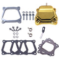 Valve Cover Gold With Billet Valve Cover Spacer Silver For Predator Non-Hemi 212cc Engine For Coleman BT200X CT200U Go Kart For Honda GX160 GX200 Engine Go Kart Parts