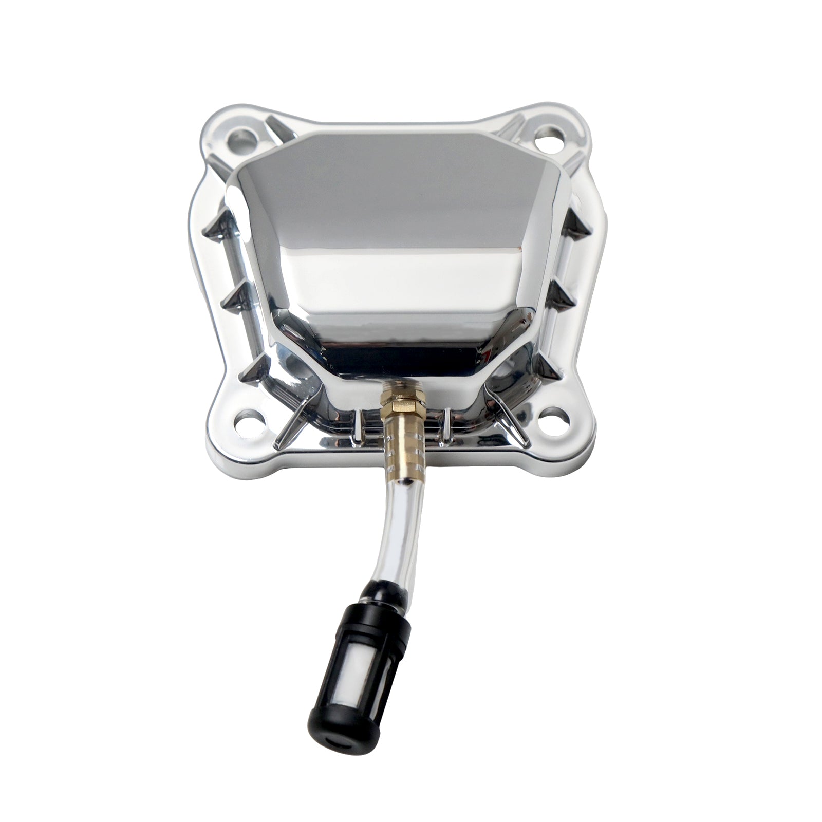 Silver Plastic Valve Cover With Billet Aluminum Spacer For Predator 212 Non hemi For Coleman CT200U CT100U BT200X CC100X Mini Bike SK100 KT196 Go Kart For Honda GX160 GX200 Clone 196cc