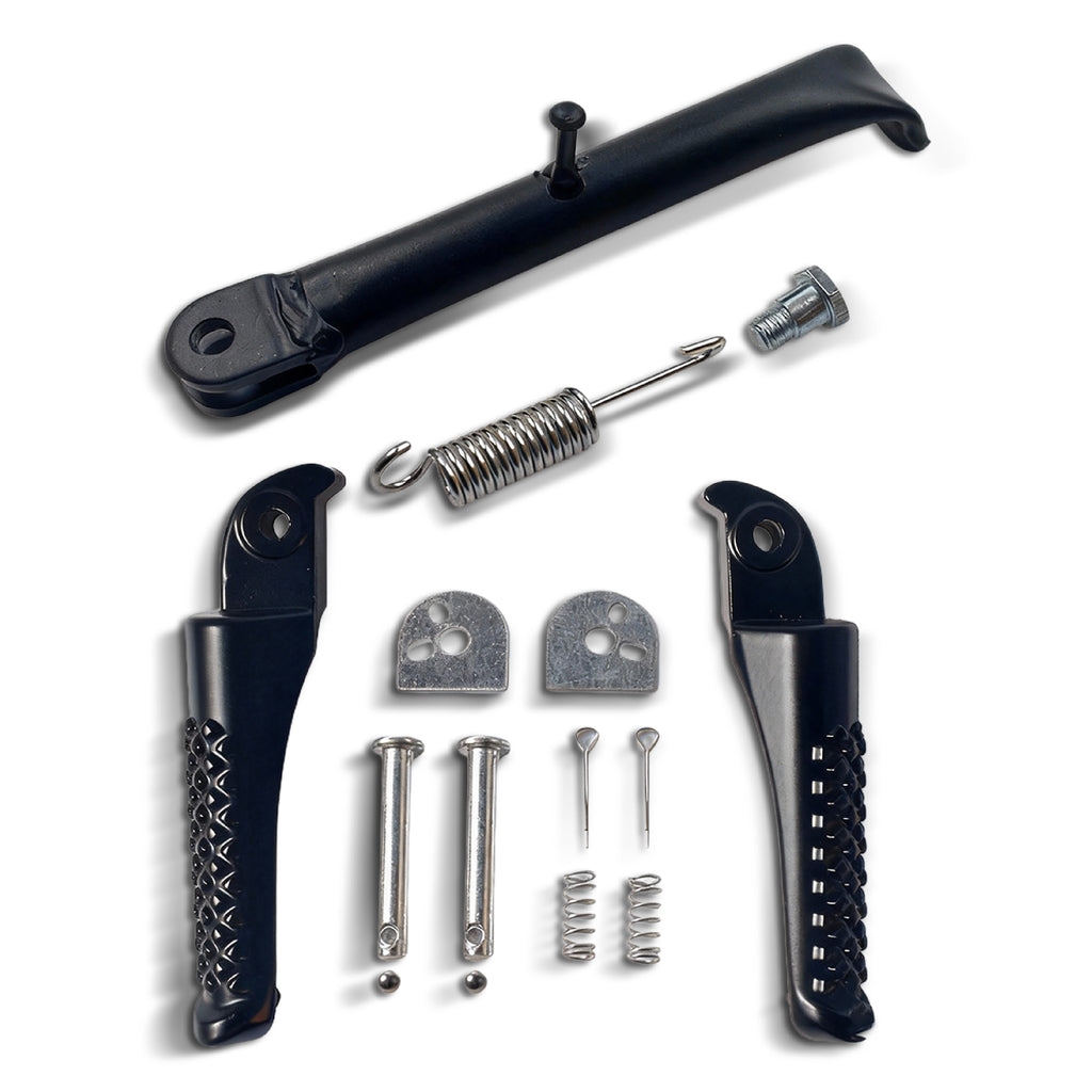 Mini Bike Kickstand Spring with foot pegs for Coleman CT200U Trail 200 CT200U-EX BT200X CT200U-EXR 212cc 196cc 200cc 6.5hp Powersports Mini Bike Parts