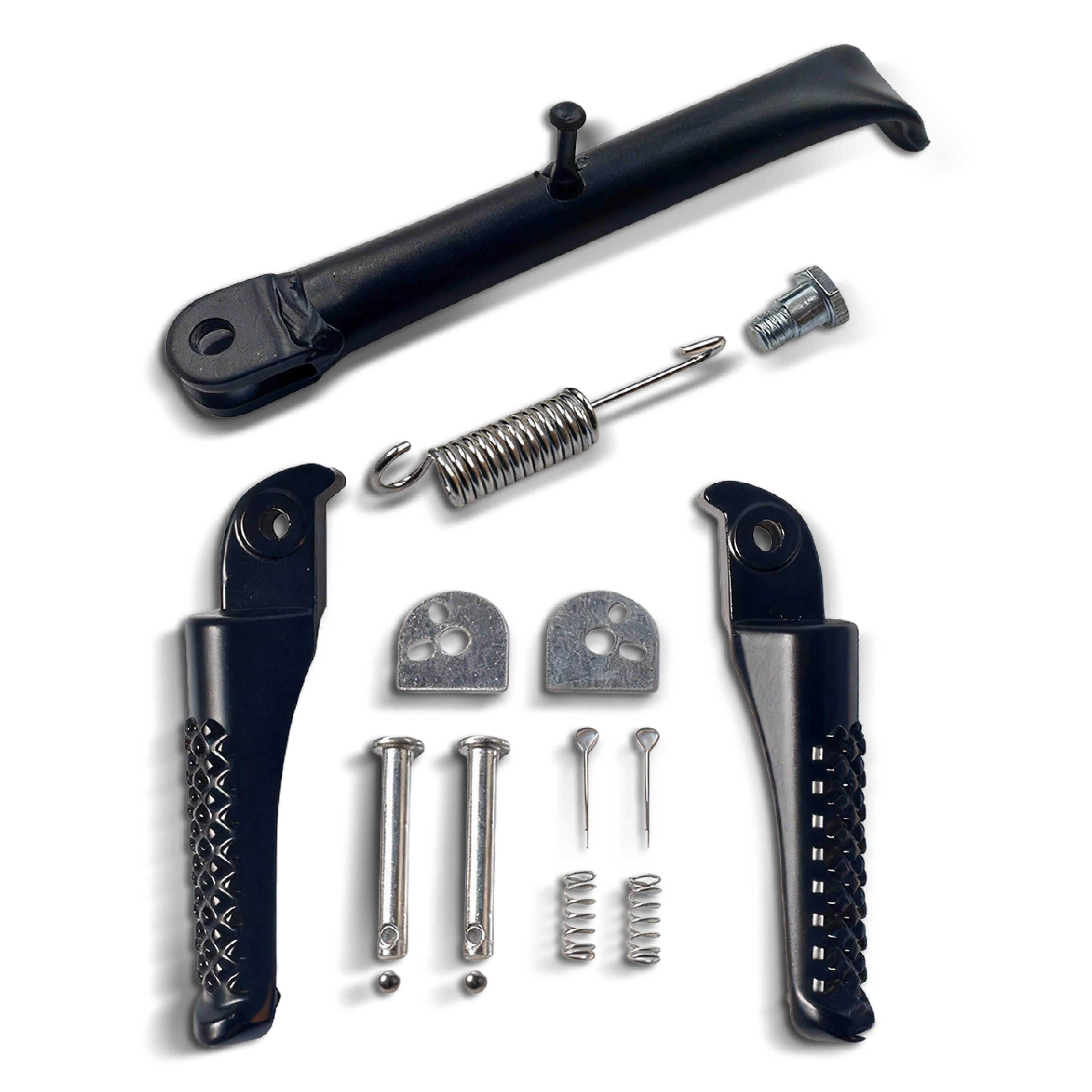 Mini Bike Kickstand Spring with foot pegs for Coleman CT200U Trail 200 CT200U-EX BT200X CT200U-EXR 212cc 196cc 200cc 6.5hp Powersports Mini Bike Parts