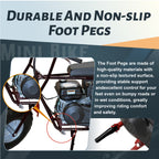 Mini Bike Kickstand Spring with foot pegs for Coleman CT200U Trail 200 CT200U-EX BT200X CT200U-EXR 212cc 196cc 200cc 6.5hp Powersports Mini Bike Parts