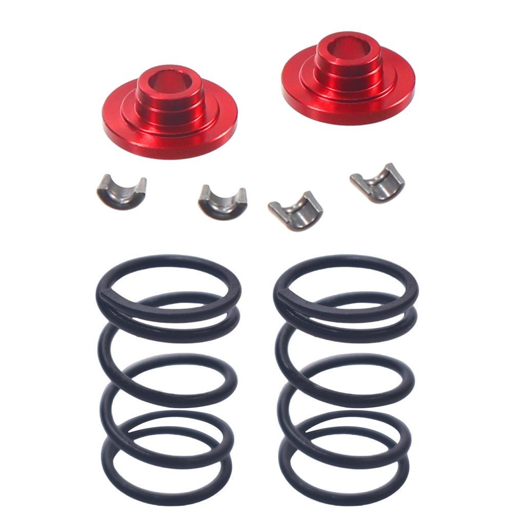 5mm Billet Aluminum Valve Retainers & 22lb Springs Kit for Predator Non Hemi 212cc for Tillotson 212R/225R for Clone Engines