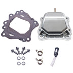 Bright Silver Valve Cover With Spacer For Predator Non-Hemi 212cc GX160 GX200