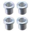 4 Pack 5/8" to 12mm Adapter Sleeve Bearing Reducer Bushing for Mini Bike Axle - Aluminum Alloy