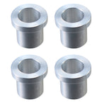 4 Pack 5/8" to 12mm Adapter Sleeve Bearing Reducer Bushing for Mini Bike Axle - Aluminum Alloy