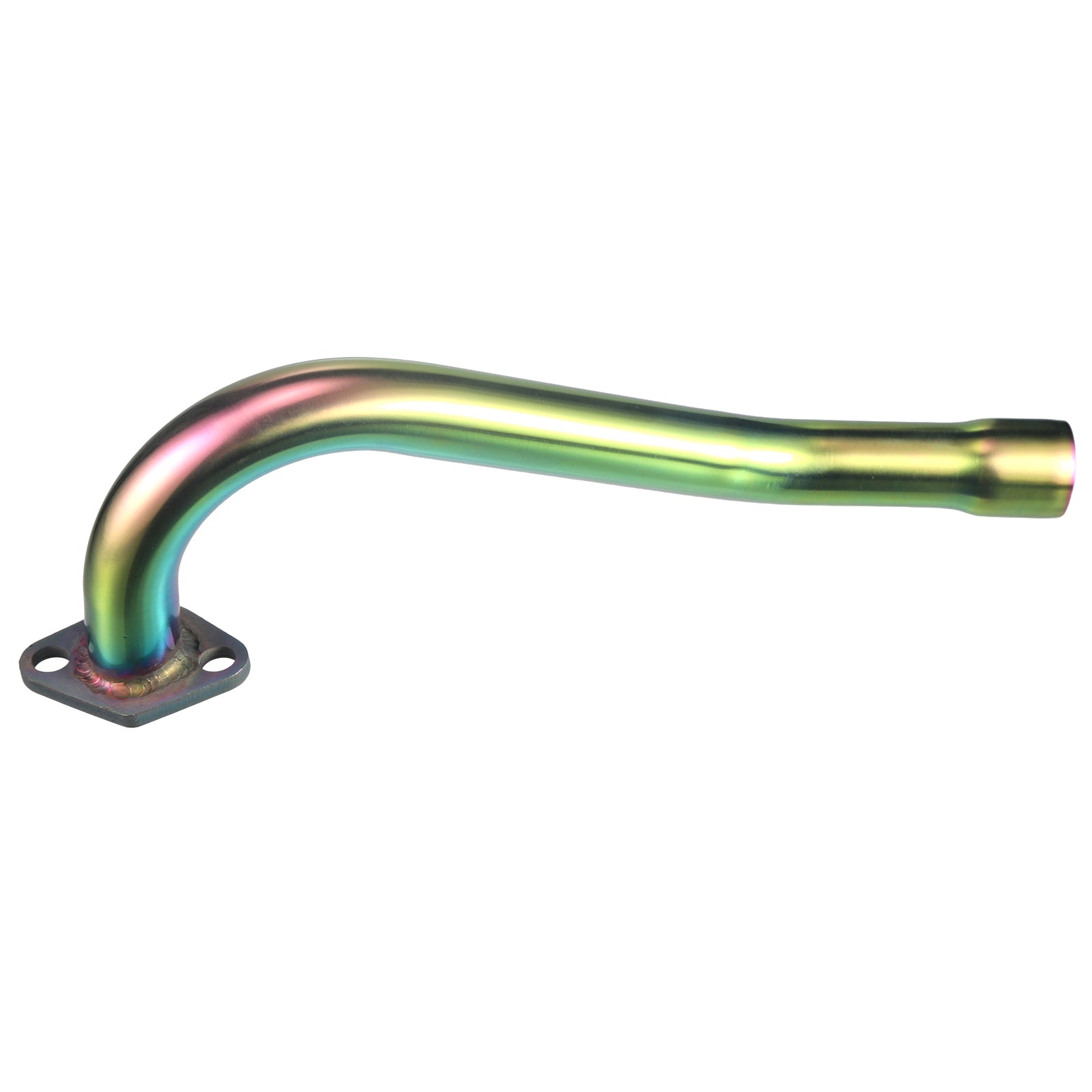 212cc Exhaust Pipe with Muffler for Predator 212 Go Kart 196cc Non Hemi Engine Fit Coleman Powersports KT196 Trailmaster XRX XRS Hammerhead 80T Yerf Dog Manco Tillotson GX200 Performance Parts