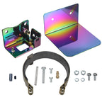 4" Clutch Brake Band Mounting Bracket Kit for for Predator 212 224cc 196cc GX200 Coleman BT200X CT200U CT200U-EX KT196 Baja Warrior MB200 Parts 4" Go Kart Brake Band Mounting Bracket Kit Rainbow