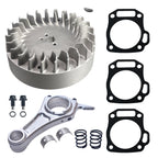 3.308" Billet Aluminum Connecting Rod And 10krpm Flywheel With 18lb Valve Spring Kit For Predator 212cc Only Hemi Engine Go Kart Cart