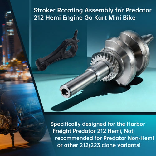 55mm Stroker Kit – Billet Rod & Ceramic Flat Top Piston
