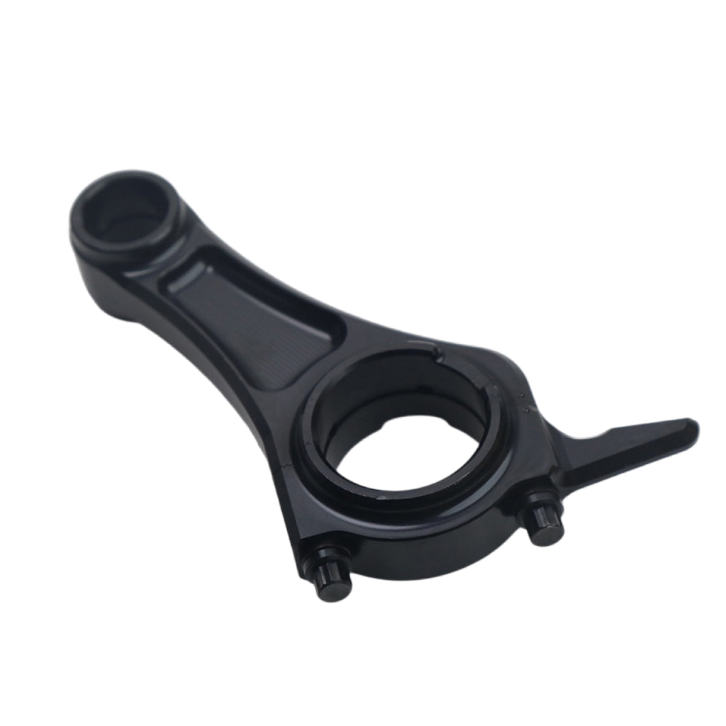 55mm Stroker Crankshaft 3.328" Billet Aluminum Connecting Rod 70mm Ceramic Coated Flat-Top Piston Stroker Rotating Assembly For Predator 212cc Hemi Engine Go Kart Mini Bike Black