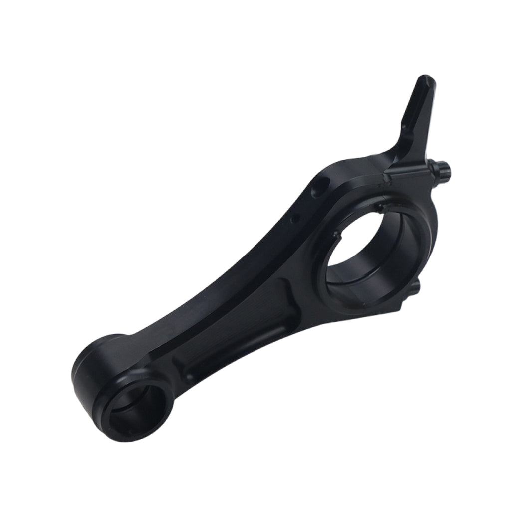 55mm Stroker Crankshaft 3.328" Billet Aluminum Connecting Rod 70mm Ceramic Coated Flat-Top Piston Stroker Rotating Assembly For Predator 212cc Hemi Engine Go Kart Mini Bike Black