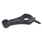 55mm Stroker Crankshaft 3.308" Billet Aluminum Connecting Rod 70mm Ceramic Coated Flat-Top Piston Stroker Rotating Assembly For Predator 212cc Hemi Engine Go Kart Mini Bike Black