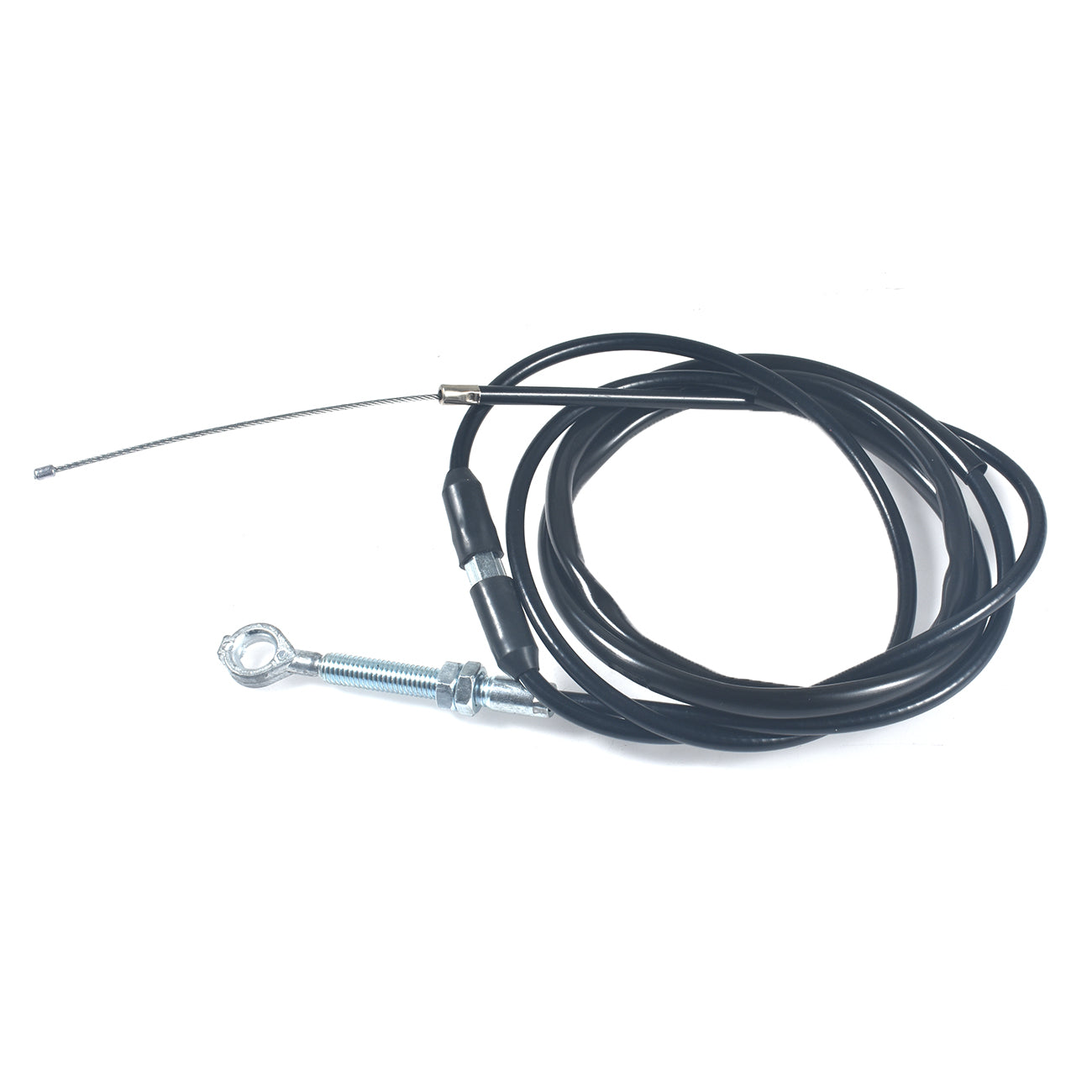 75" VM22 VM24 PZ27 Go-Kart Throttle Cable -Straight End with Brake Return Pedal Springs and Cable Stop
