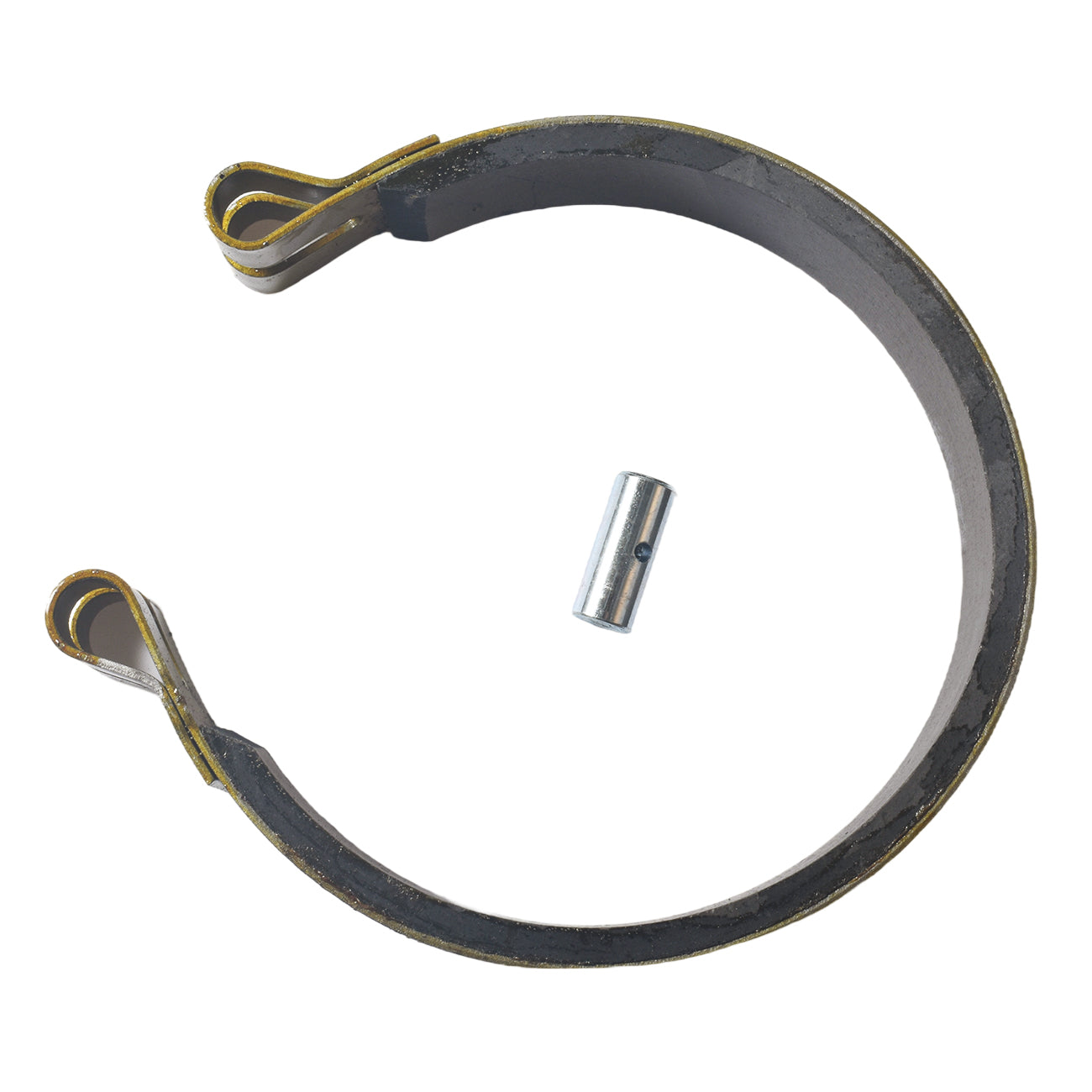4" Brake Drum Brake Band & Pin with 1" Bore Live Axle Keyway Hub for Go Karts Mini Bikes