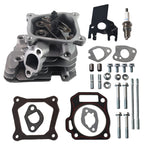 Assembled CNC Cylinder Head Carburetor Kit for Honda GX160 GX200 for Predator 212cc Non-Hemi Engines, with Valve Cover Gaskets & Spark Plug Fits Generators, Water Pumps, Pressure Washers