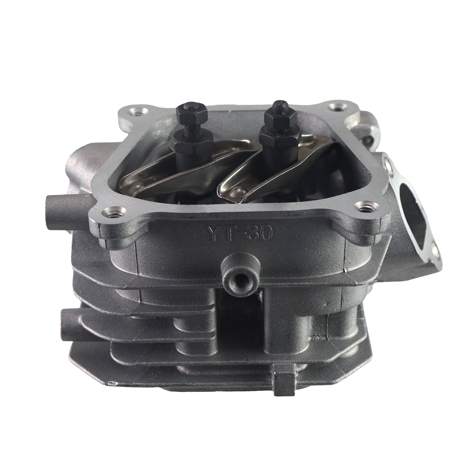 Assembled CNC Cylinder Head Carburetor Kit for Honda GX160 GX200 for Predator 212cc Non-Hemi Engines, with Valve Cover Gaskets & Spark Plug Fits Generators, Water Pumps, Pressure Washers