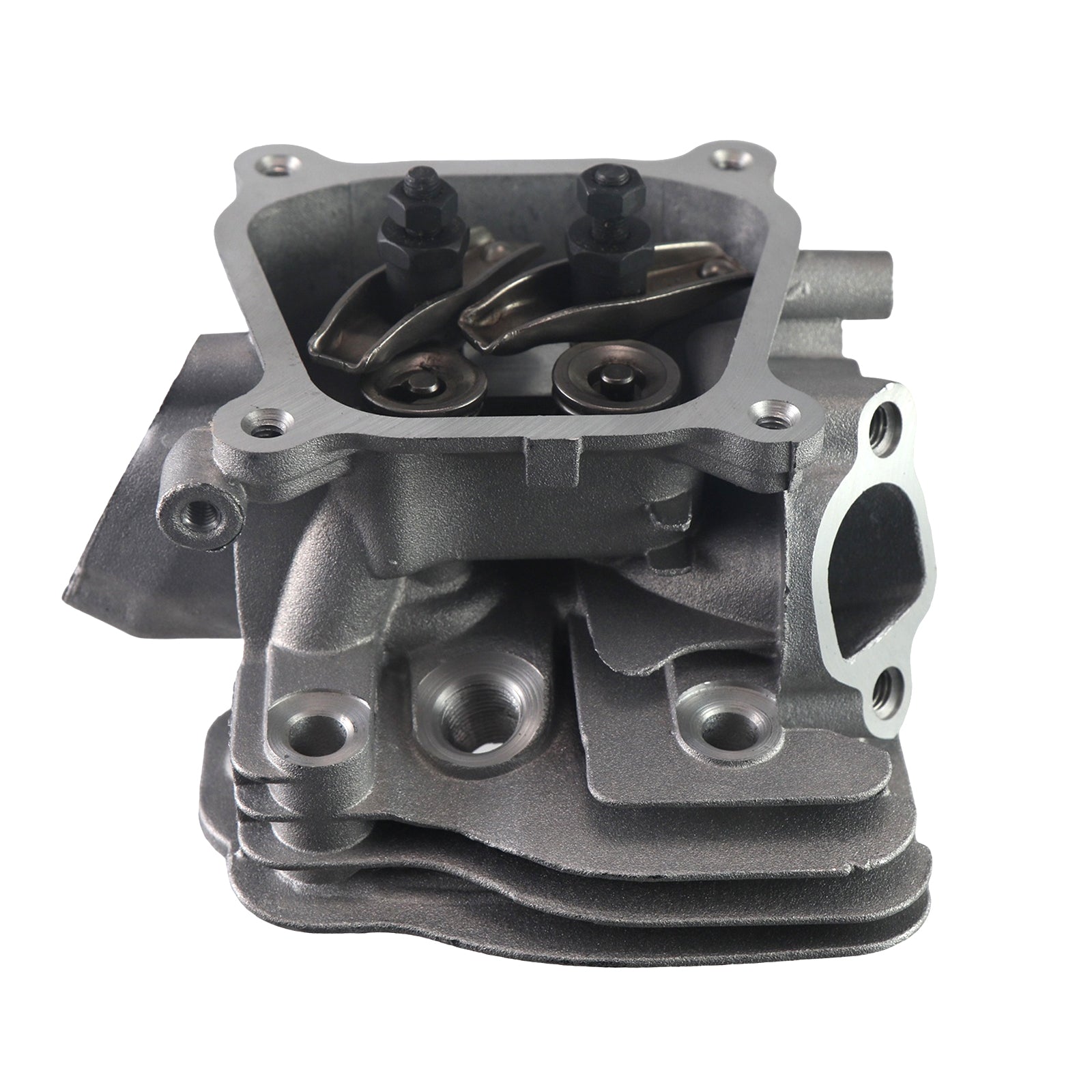 Assembled CNC Cylinder Head Carburetor Kit for Honda GX160 GX200 for Predator 212cc Non-Hemi Engines, with Valve Cover Gaskets & Spark Plug Fits Generators, Water Pumps, Pressure Washers