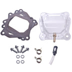 Assembled Cylinder Head Clear Valve Cover Kit for Honda GX160 GX200 for Predator 212cc Non-Hemi Engines, with Gaskets & Spark Plug Fits Generators, Water Pumps, Pressure Washers