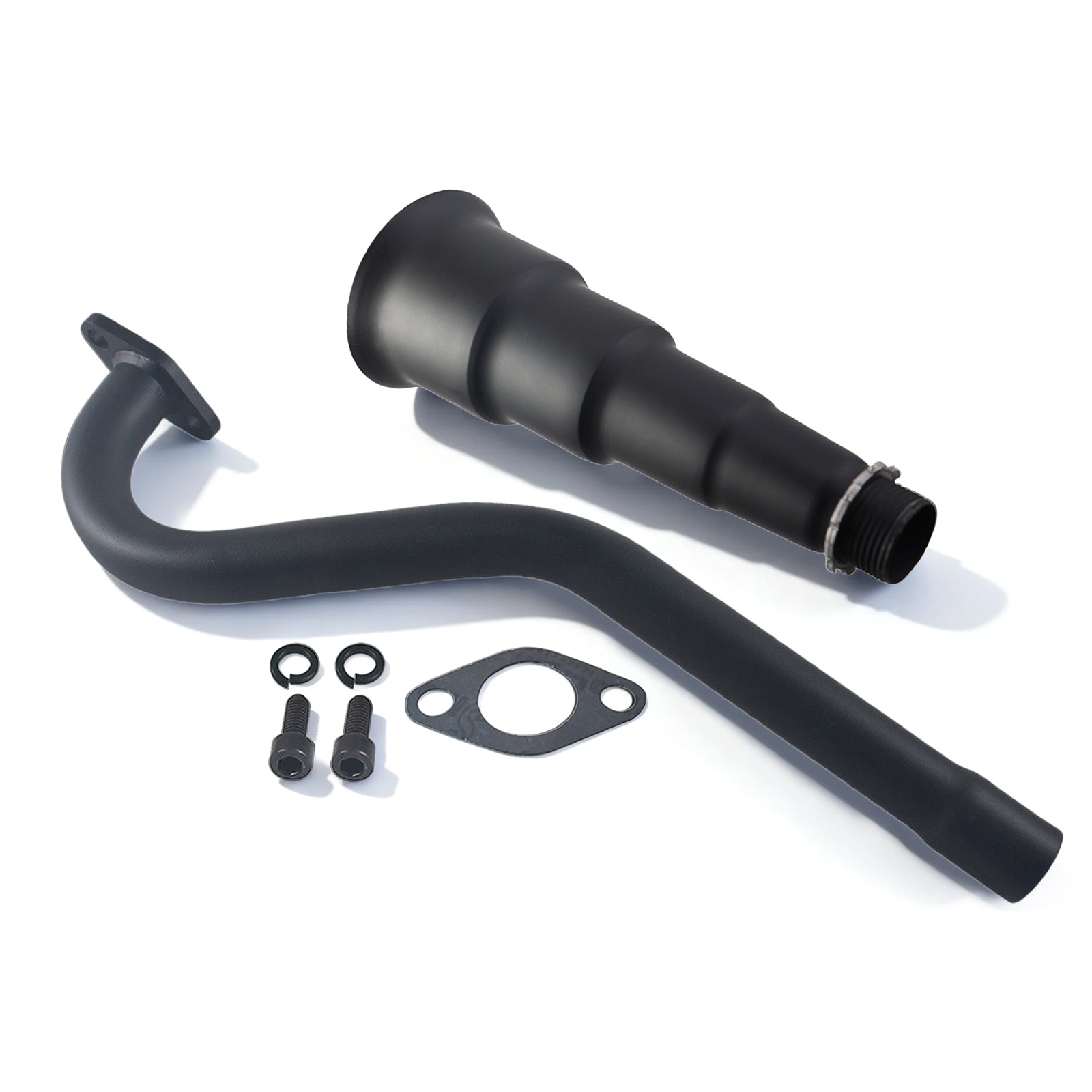 5 Stage Exhaust tip Central long Exhaust Pipe Black