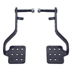 Go Kart Steering Spindle Bracket Set 5/8" Axle 4-1/2" Long with Brake and Throttle Pedal Kit for Predator 212cc 196cc 6.5hp for Manco for Yerf-Dog for Azusa Go Kart Parts Accessories Black