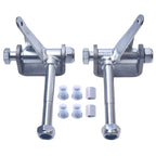 Go Kart Steering Spindle Bracket Set 5/8" Axle 4-1/2" Long with Brake and Throttle Pedal Kit for Predator 212cc 196cc 6.5hp for Manco for Yerf-Dog for Azusa Go Kart Parts Accessories Black