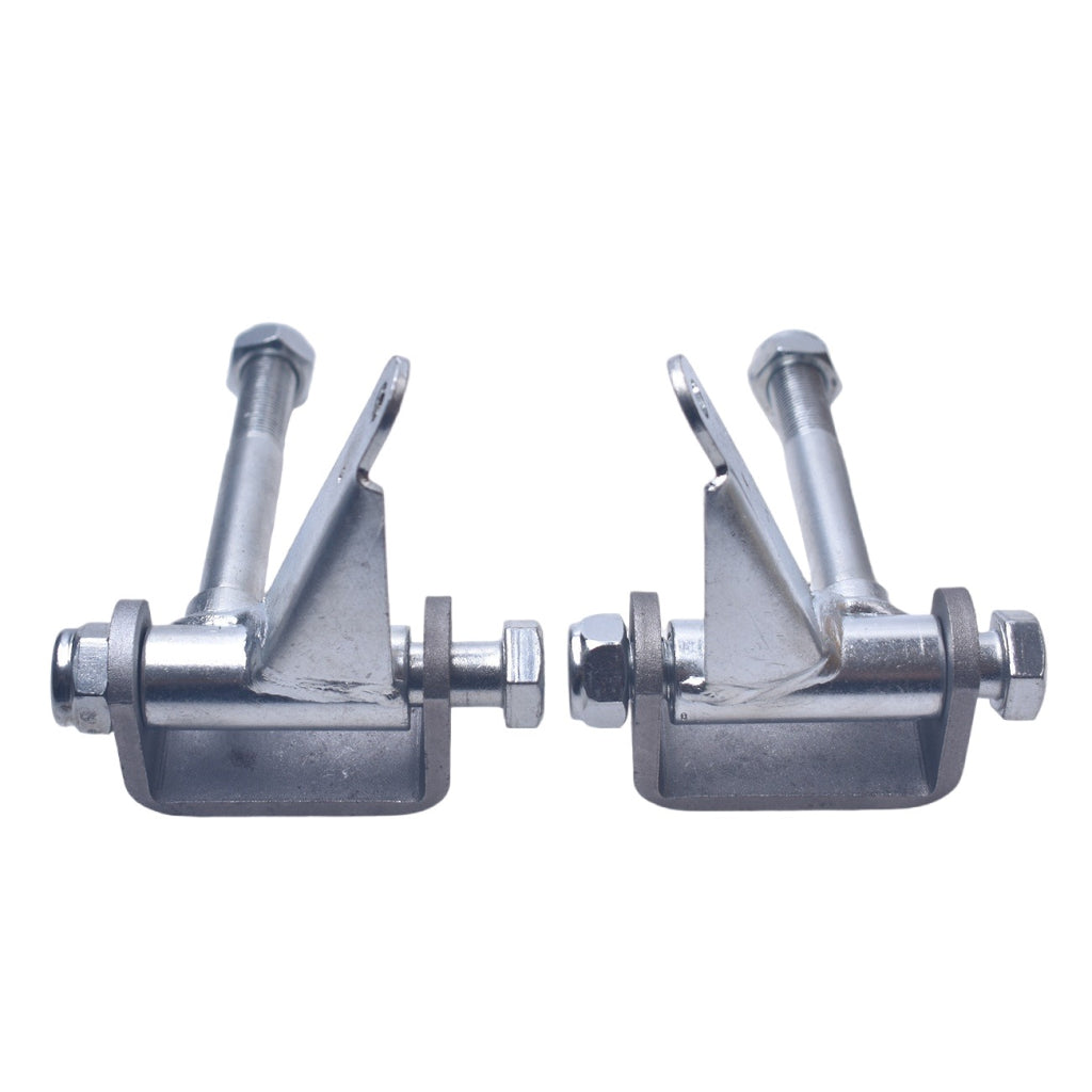 Go Kart Steering Spindle Bracket Set 5/8" Axle 4-1/2" Long with Brake and Throttle Pedal Kit for Predator 212cc 196cc 6.5hp for Manco for Yerf-Dog for Azusa Go Kart Parts Accessories Black