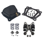 1.3 Ratio Solid cast Racing Shaft Rocker Arm set with billet value cover 26lb race springs for Predator 196cc 212cc 224cc Non Hemi for Honda GX160 GX200 Engine MiniBike Performance Parts
