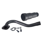 212cc Exhaust Trumpet Pipe for Predator 212 196cc Non Hemi Engine Fit Coleman Powersports KT196 Trailmaster XRX XRS Hammerhead 80T Yerf Dog Manco Tillotson GX200 Go Kart Performance Parts