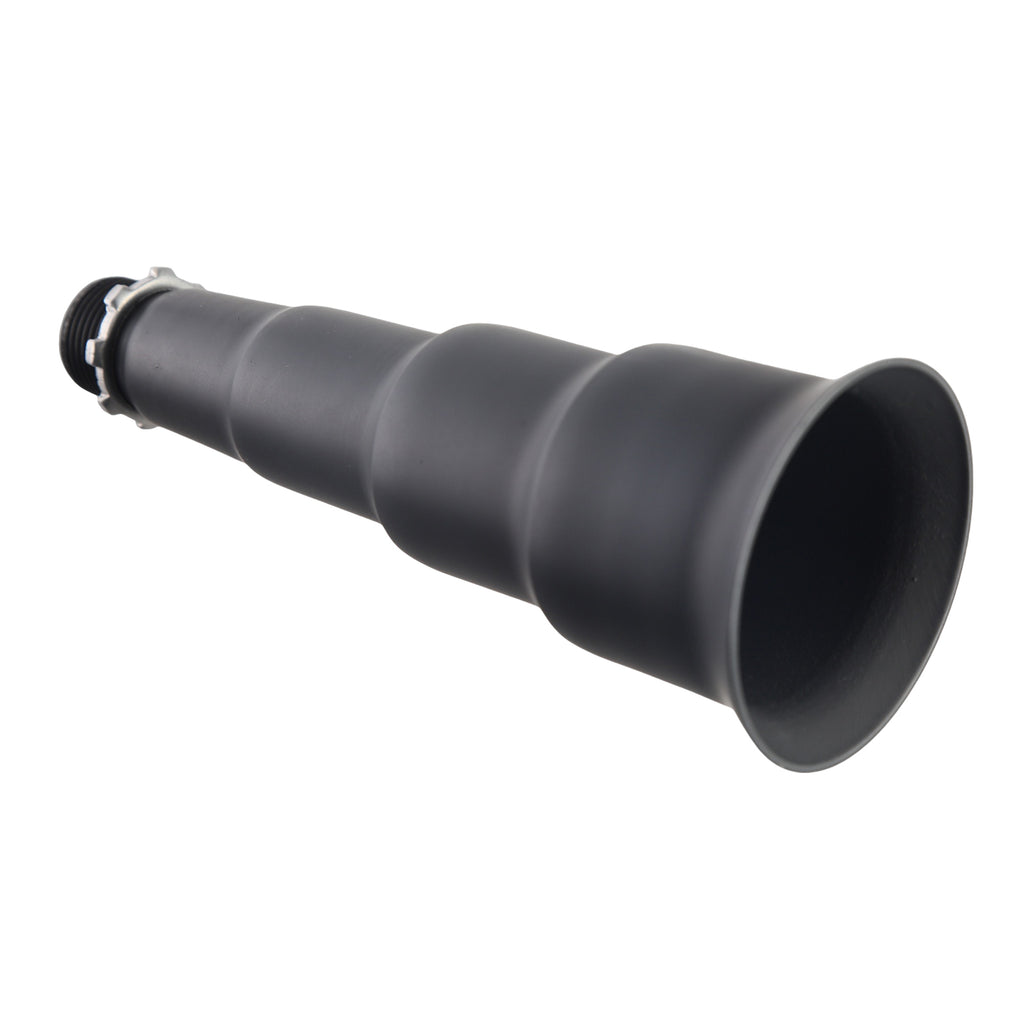 212cc Exhaust Trumpet Pipe for Predator 212 196cc Non Hemi Engine Fit Coleman Powersports KT196 Trailmaster XRX XRS Hammerhead 80T Yerf Dog Manco Tillotson GX200 Go Kart Performance Parts Black