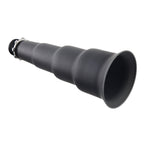 212cc Exhaust Trumpet Pipe for Predator 212 196cc Non Hemi Engine Fit Coleman Powersports KT196 Trailmaster XRX XRS Hammerhead 80T Yerf Dog Manco Tillotson GX200 Go Kart Performance Parts Black
