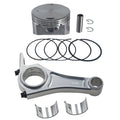 4.450"+.040 Billet Aluminum Connecting Rod And 90mm Piston .660 Flat Top For Predator 420cc Engine Hemi For Honda GX390 Engines