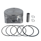 4.450"+.040 Billet Aluminum Connecting Rod And 90mm Piston .660 Flat Top For Predator 420cc Engine Hemi For Honda GX390 Engines